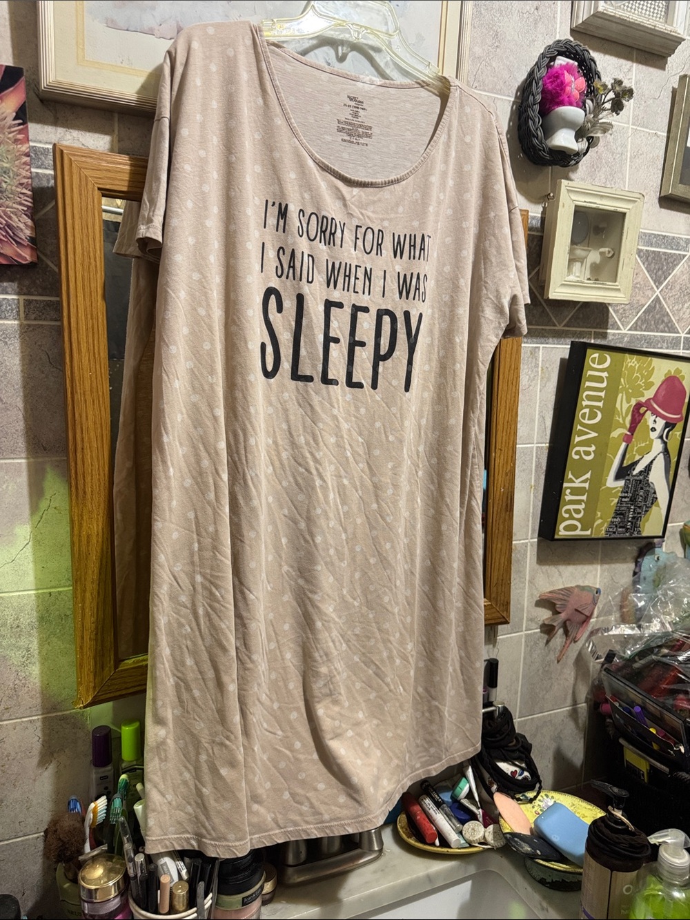 Secret treasures sleep shirt/gown